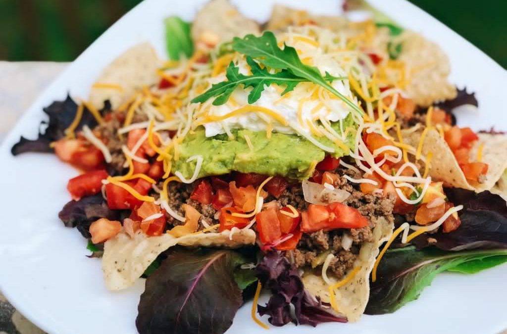 Low-Carb Taco Salad | LifeWithAngel.com